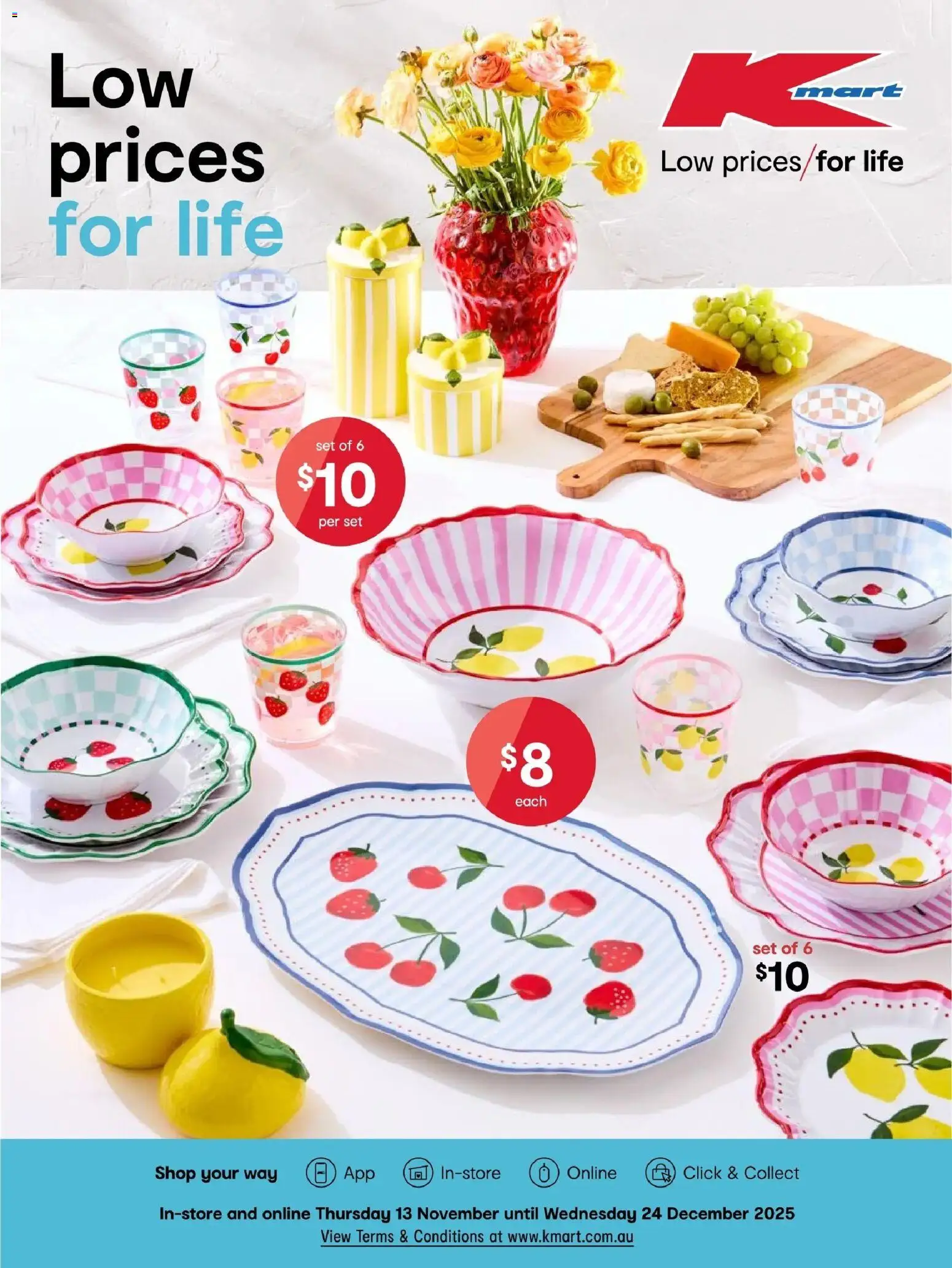 Preview of catalogue Summer Refresh from shop Kmart valid 03/12/2025