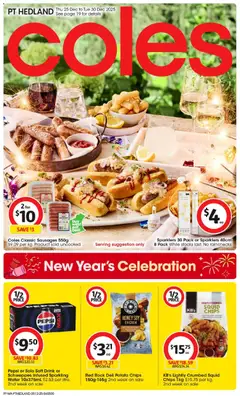 Preview of catalogue Catalogue PT Hedland from shop Coles valid 25/12/2025