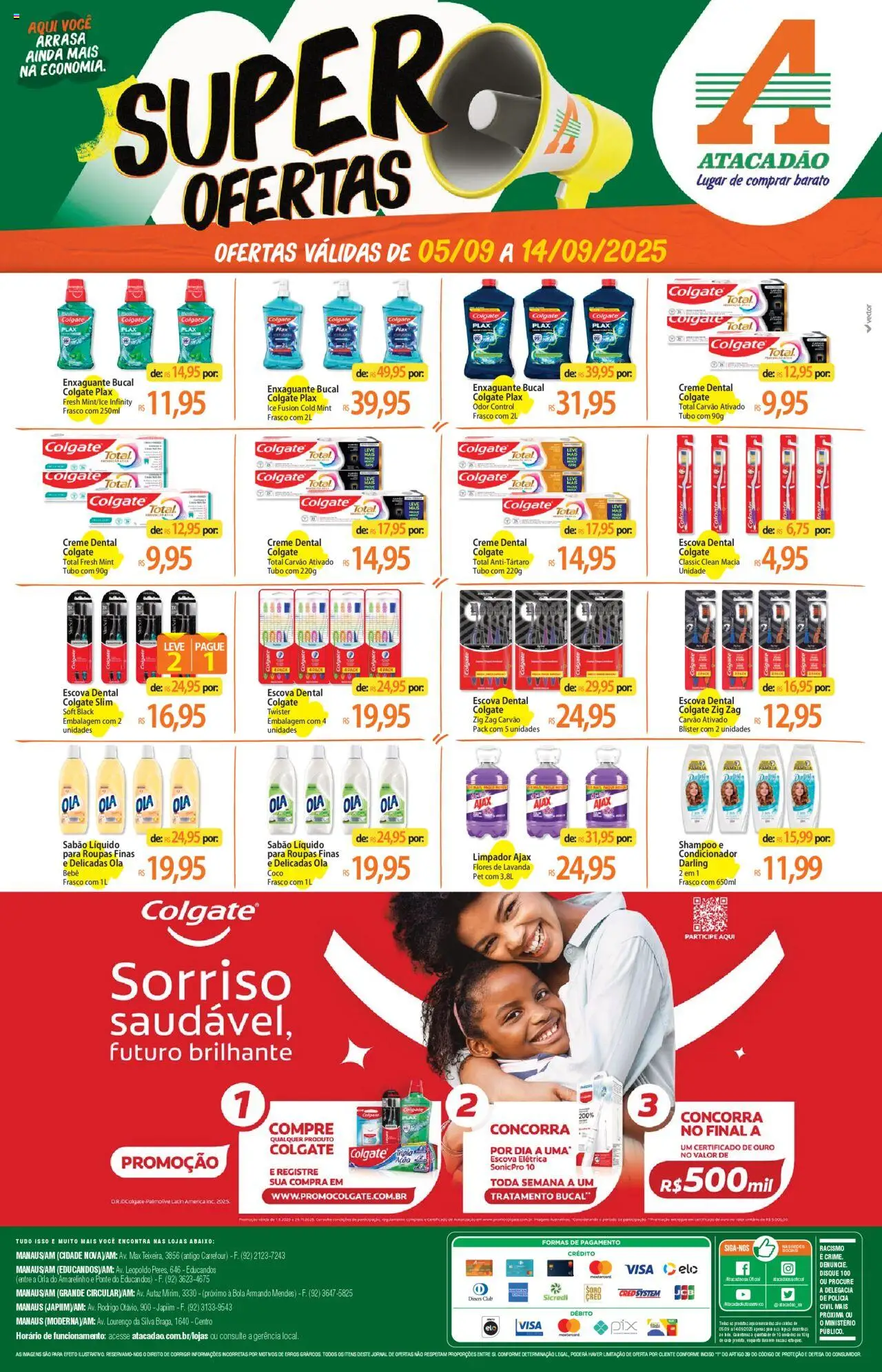 Atacadão folheto "Ofertas - AM" válido a partir de 05/09/2025 - número de página 1