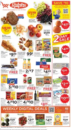 Ad Preview of Ralphs Weekly Ad from 10/22/2025