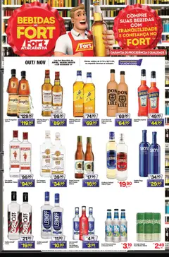 Pré-Visualização do folheto "Ofertas Bebidas" da loja Fort Atacadista válido a partir de 31/10/2025