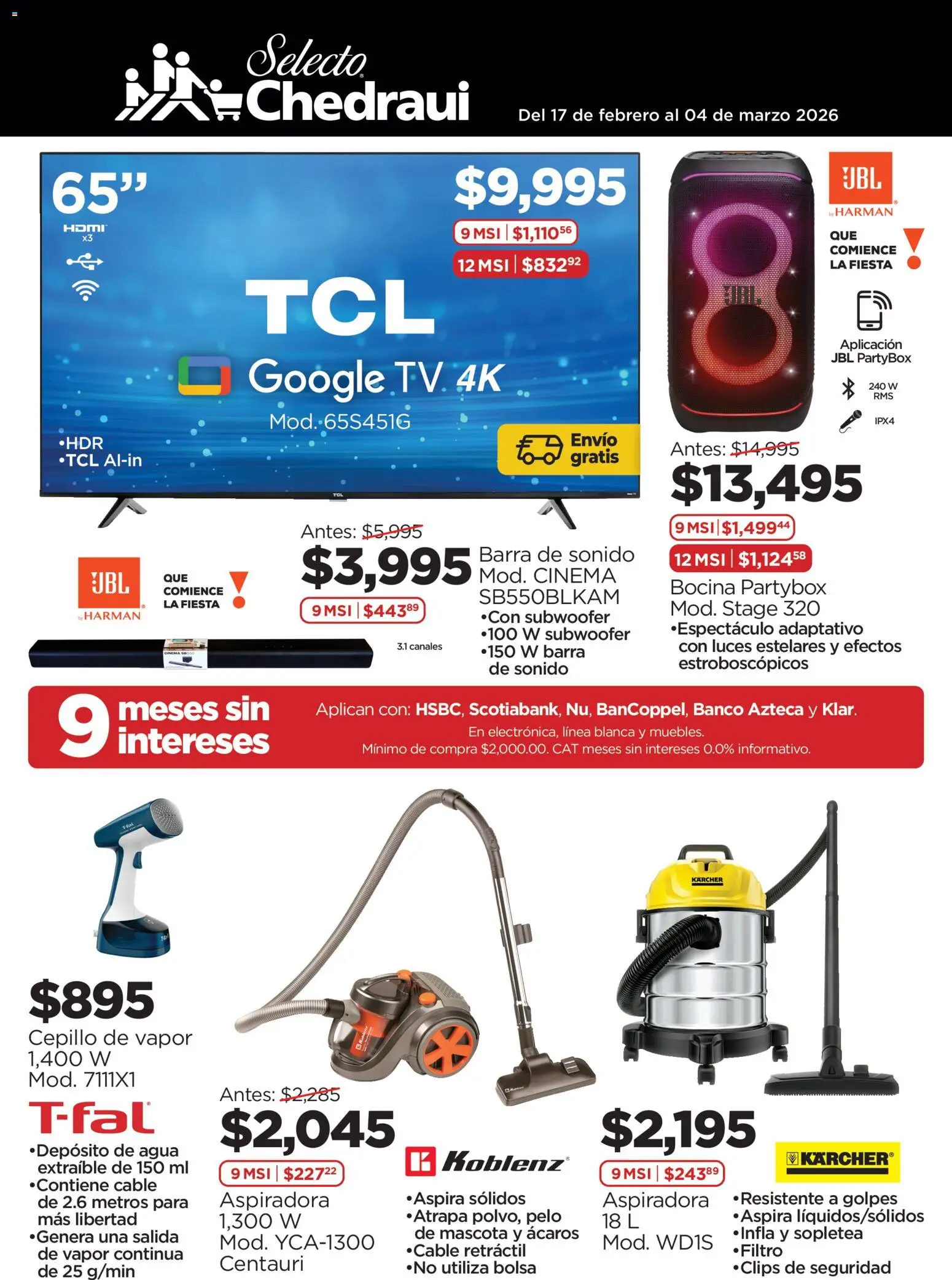 Vista previa las ofertas de la tienda Chedraui - Folleto Ofertas desde el 17/02/2026 