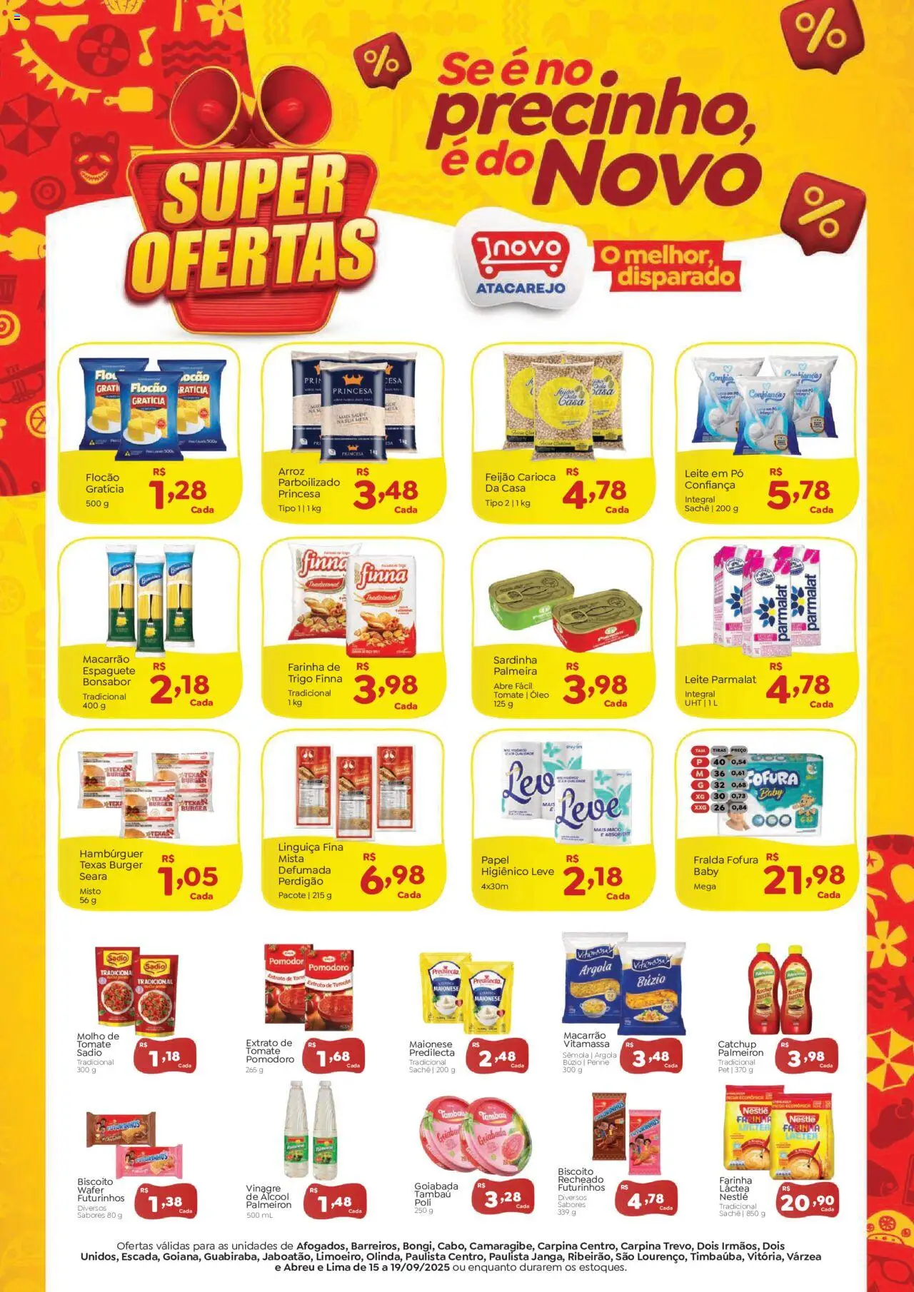 Novo Atacarejo folheto "Ofertas da semana" válido a partir de 15/09/2025 - número de página 1