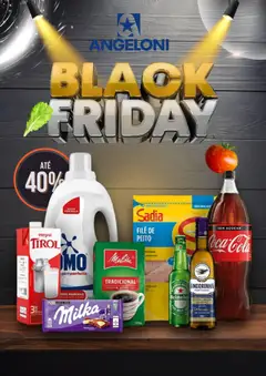 Pré-Visualização do folheto "Black Friday" da loja Angeloni válido a partir de 03/11/2025