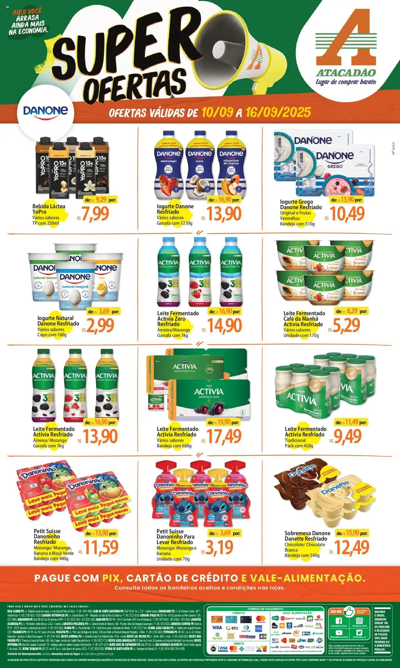 Atacadão folheto "Ofertas - PE" válido a partir de 10/09/2025 - número de página 1