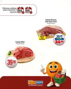 Pré-Visualização do folheto "Ofertas da Carne" da loja Rede Bom Lugar válido a partir de 04/02/2026