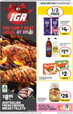 Preview of catalogue Catalogue QLD from shop IGA valid 12/11/2025