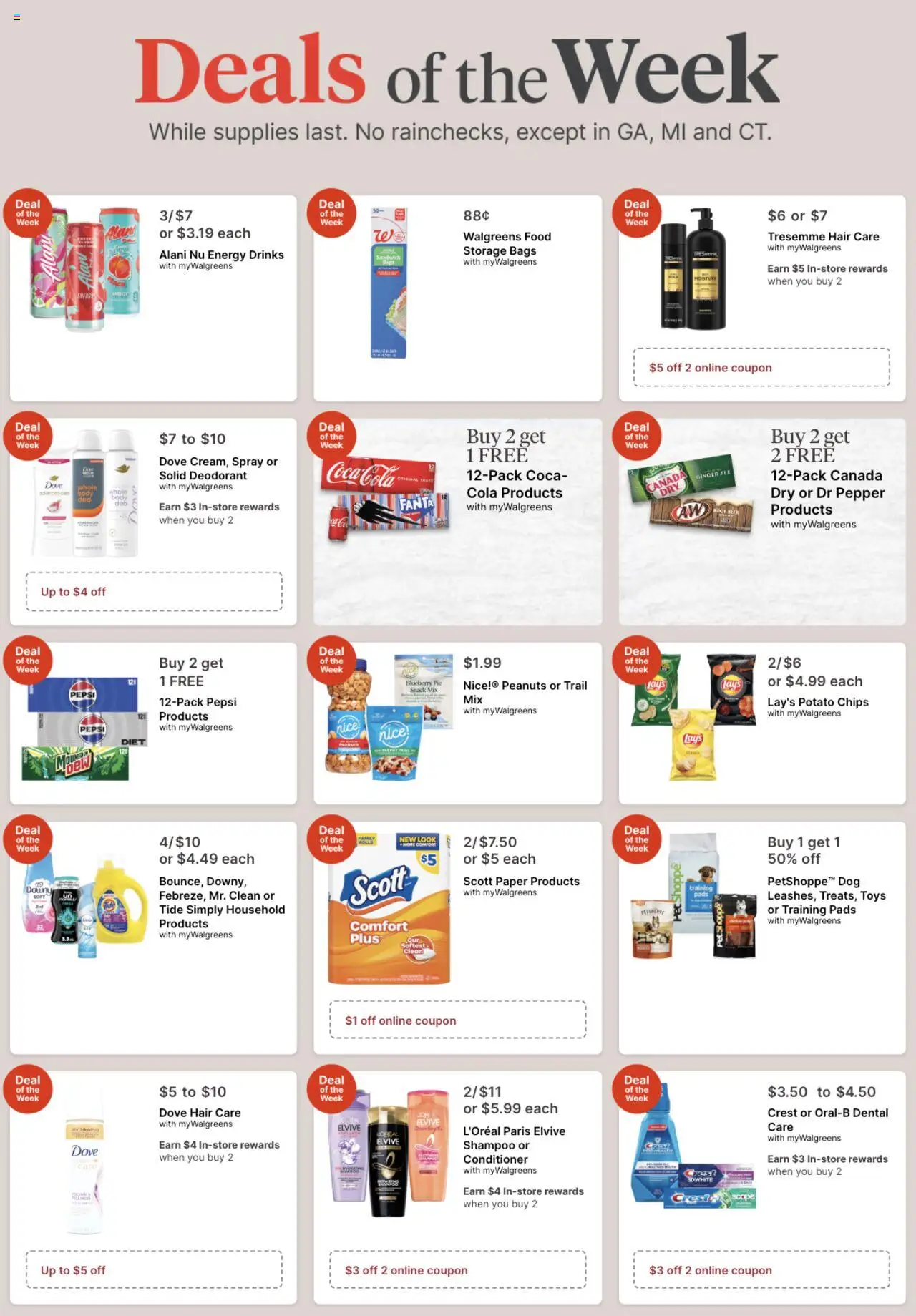 Walgreens Weekly Ad from 10/12/2025 >> Circular, Flyer - Page number 1