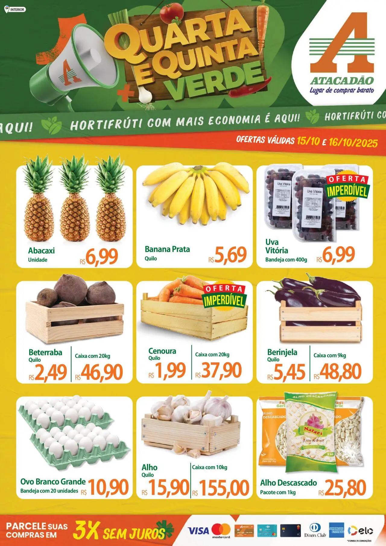 Atacadão folheto "Ofertas - SP" válido a partir de 15/10/2025 - número de página 1