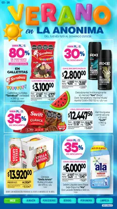 Vista previa del folleto de la tienda La Anonima válido desde el 15/01/2026 