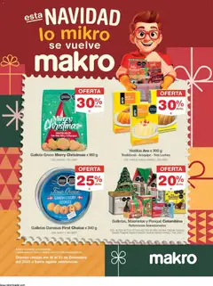 Vista previa del prospecto Natillas y Galletas del almacen Makro válida del 18/12/2025 al 23/12/2025
