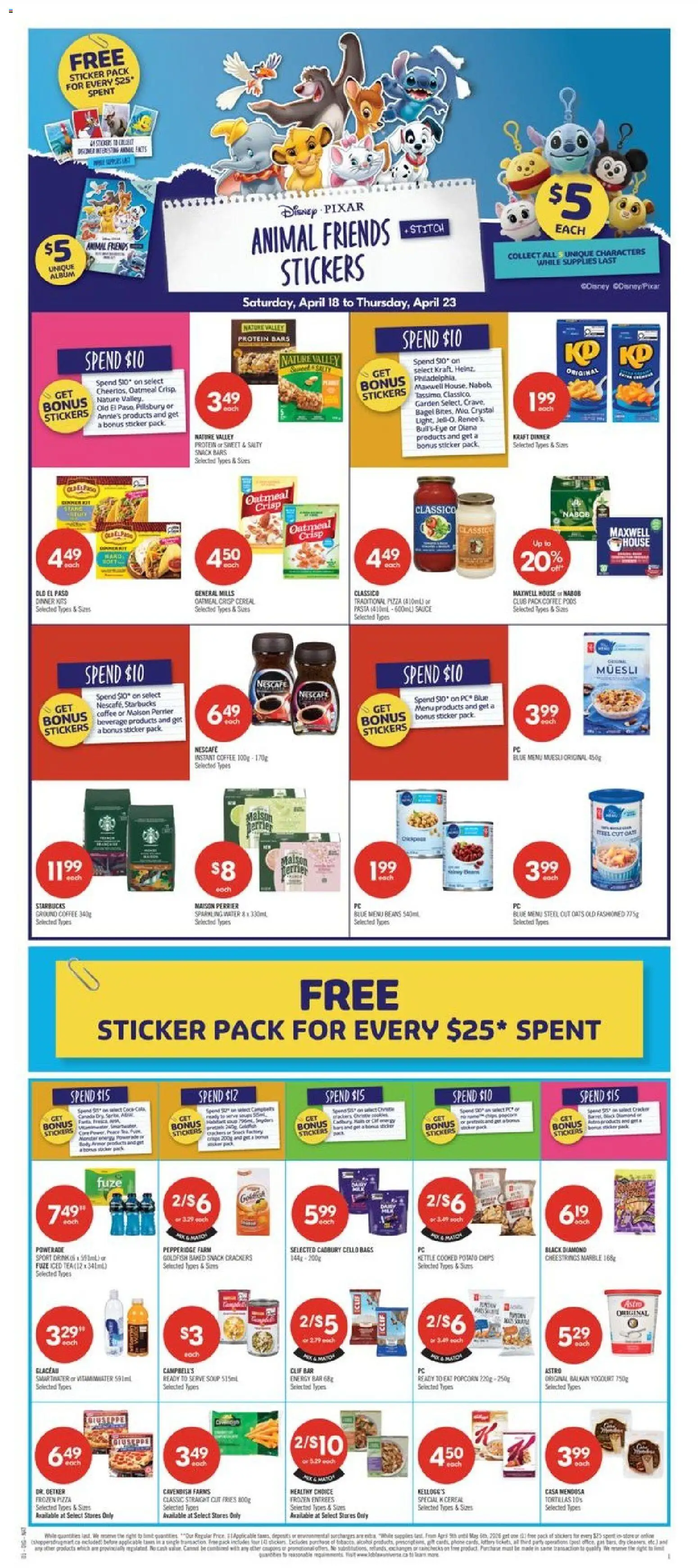 Preview of leaflet Shoppers weekly flyer / circulaire from shop Shoppers is valid from Apr 17, 2026