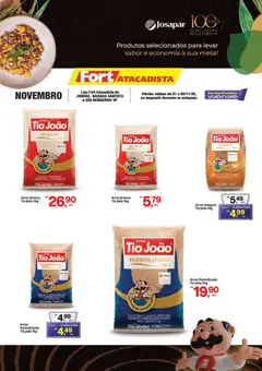 Pré-Visualização do folheto "Ofertas Josapar" da loja Fort Atacadista válido a partir de 01/11/2025