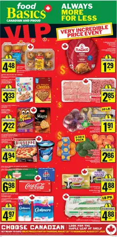 Un aperçu du dépliant Kanata, Katimavik Road 150 du magasin Food Basics est valide à partir 21 août 2025