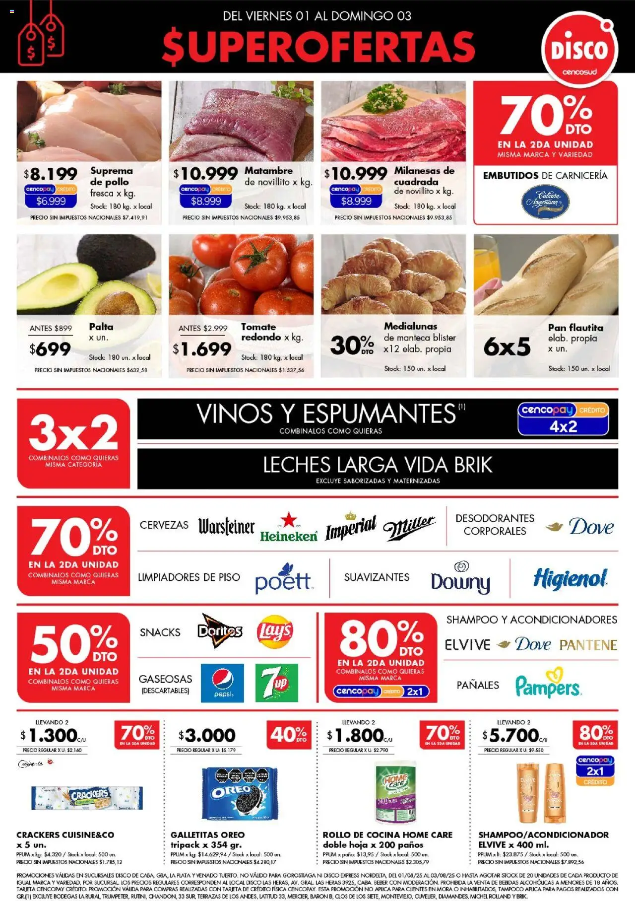Disco Ofertas del 01/08/2025 Online