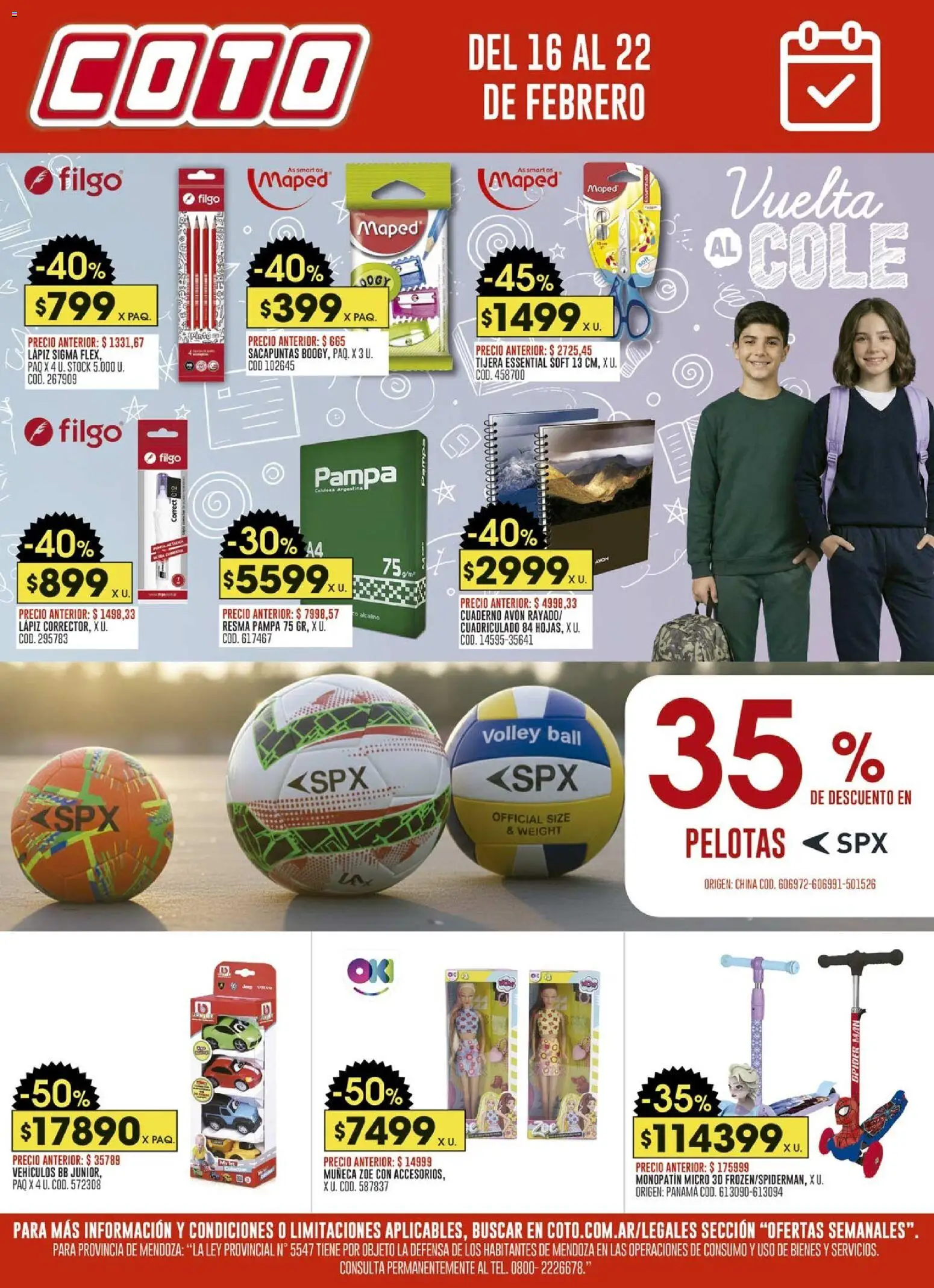 Vista previa del folleto de la tienda Coto válido desde el 16/02/2026 