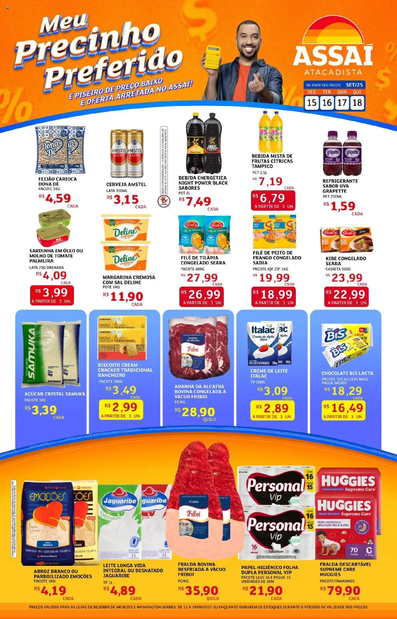 Assaí Atacadista folheto "Encarte - CE" válido a partir de 15/09/2025 - número de página 1
