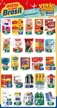 Pré-Visualização do folheto "Ofertas da semana" da loja Brasil Atacadista válido a partir de 12/01/2026