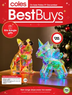 Preview of catalogue BestBuys - Kris Kringle gifts from shop Coles valid 05/12/2025