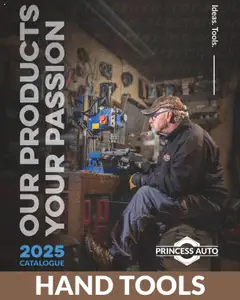 Preview of leaflet Catalogue - Hand tools from shop Princess Auto is valid from Apr 16, 2025