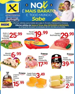 Pré-Visualização do folheto "Ofertas da semana" da loja X Supermercados válido a partir de 05/12/2025