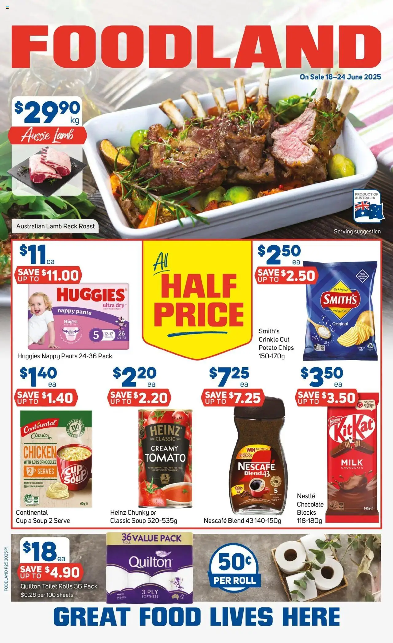 Foodland catalogue valid from 18/06/2025 - page 1