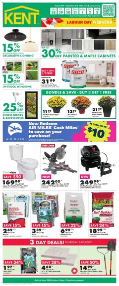 Preview of leaflet Weekly flyer / circulaire from shop Kent is valid from Aug 28, 2025