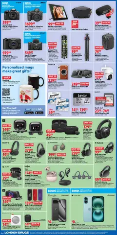Preview of leaflet Black Friday from shop London Drugs is valid from Nov 27, 2025 | Page: 4