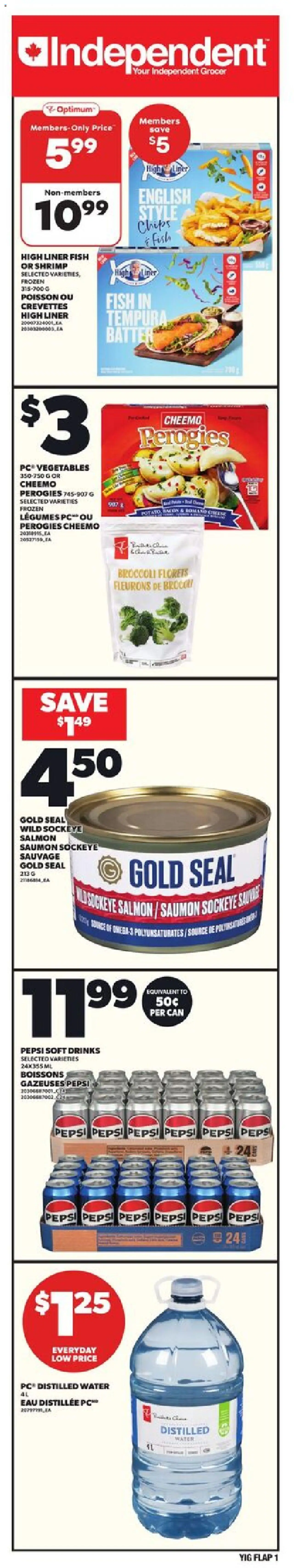 Independent Grocer flyer valid from Jul 24, 2025 - page number 1