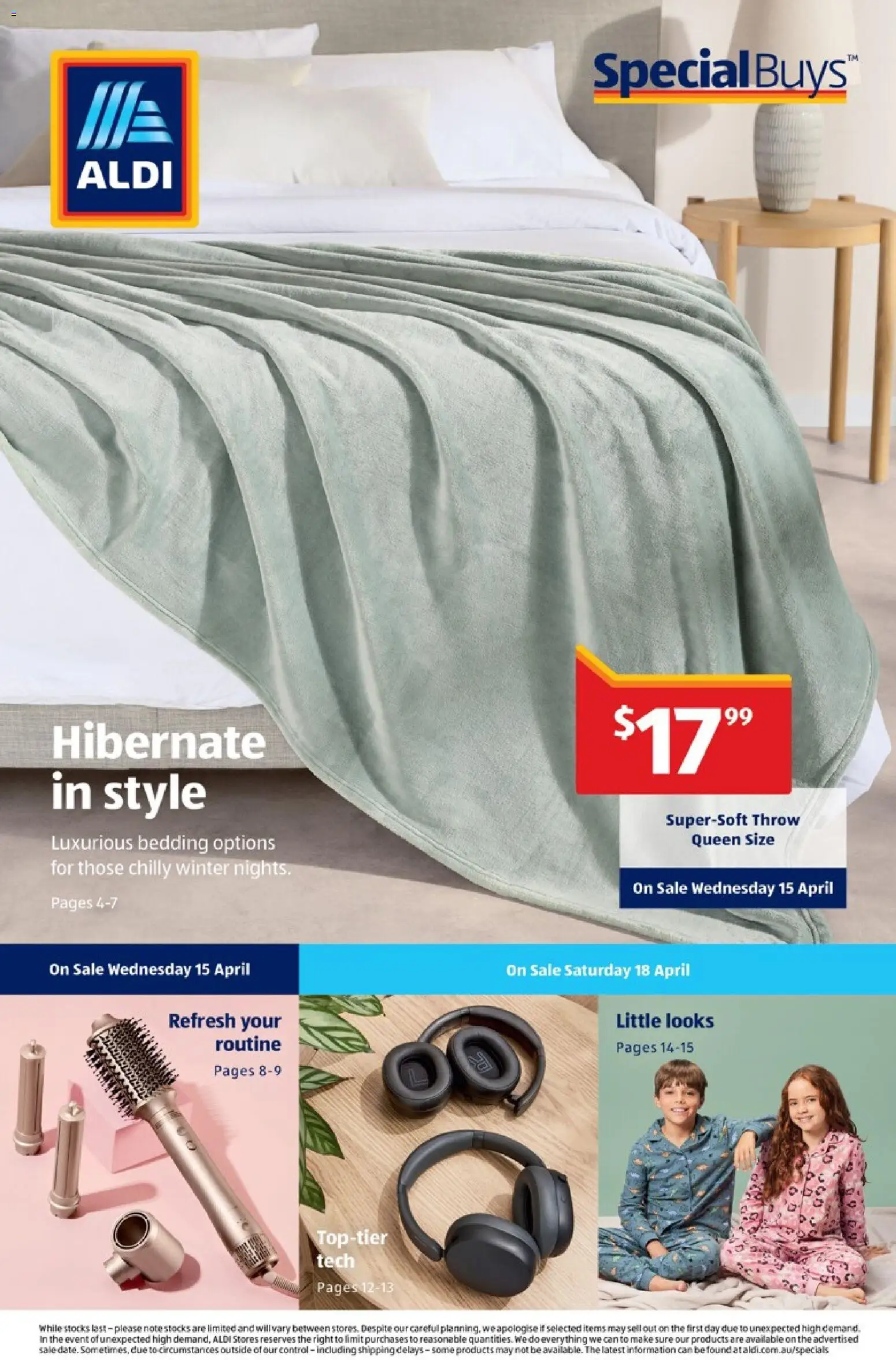 Preview of catalogue Aldi catalogue from shop Aldi valid 15/04/2026