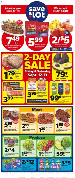 Ad Preview of Save a Lot Weekly Ad from 09/10/2025