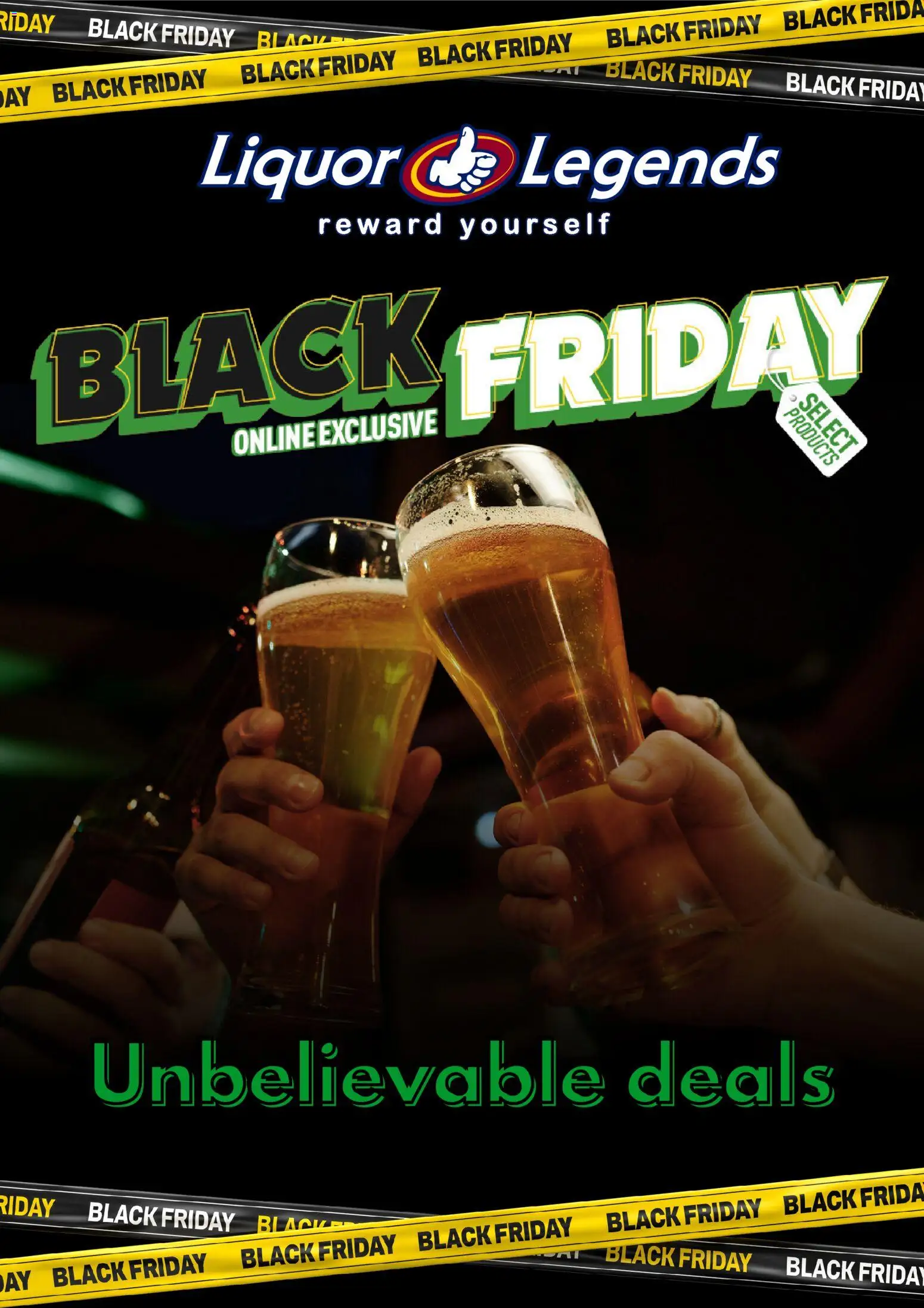 Preview of catalogue Black Friday from shop Liquor Legends valid 28/11/2025