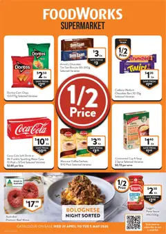 Preview of catalogue Foodworks catalogue NSW from shop Foodworks valid 29/04/2026