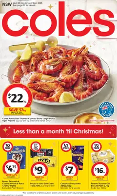 Preview of catalogue Black Friday from shop Coles valid 26/11/2025