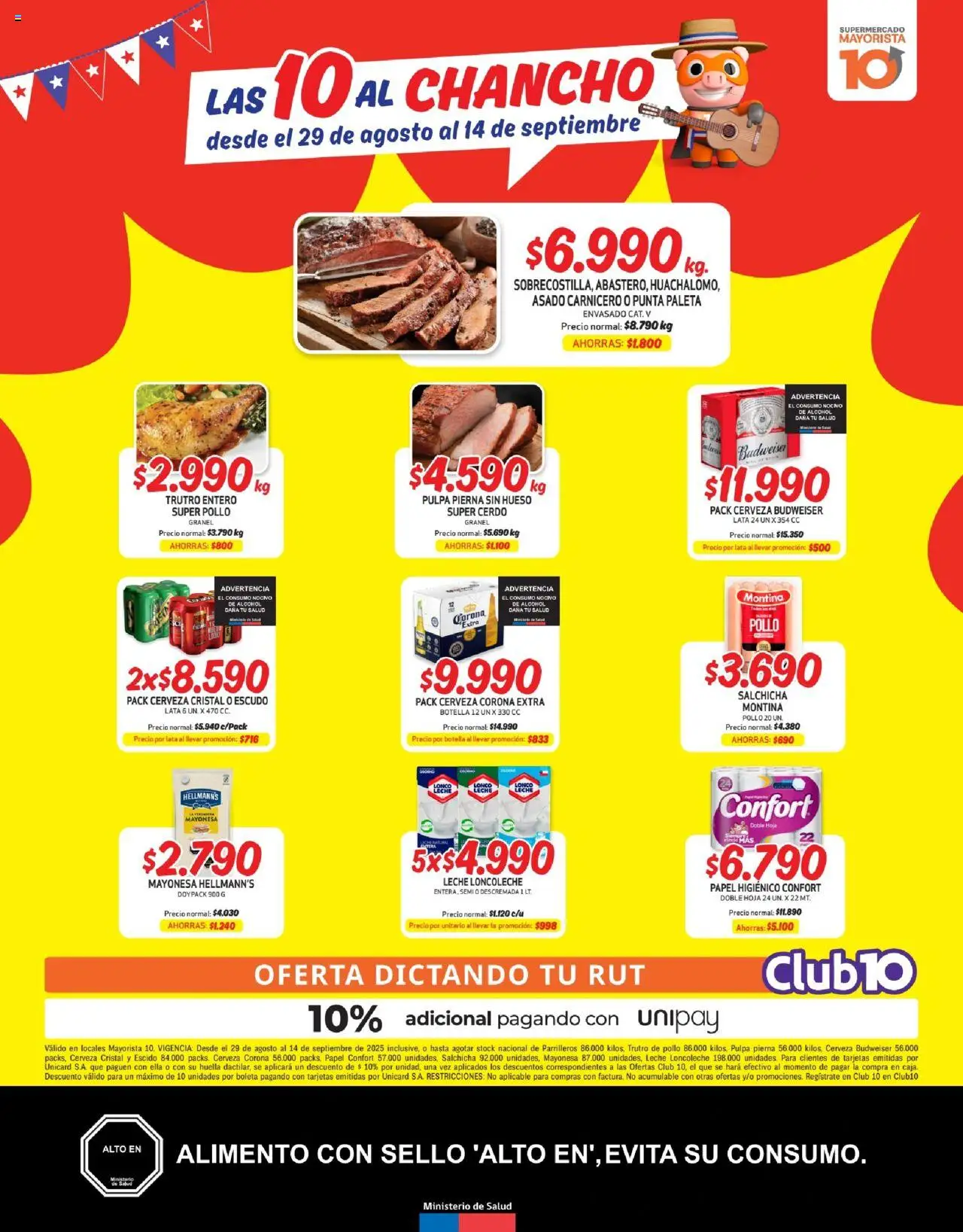Mayorista 10 Ofertas > válido desde 28.08.2025 > número de página 1