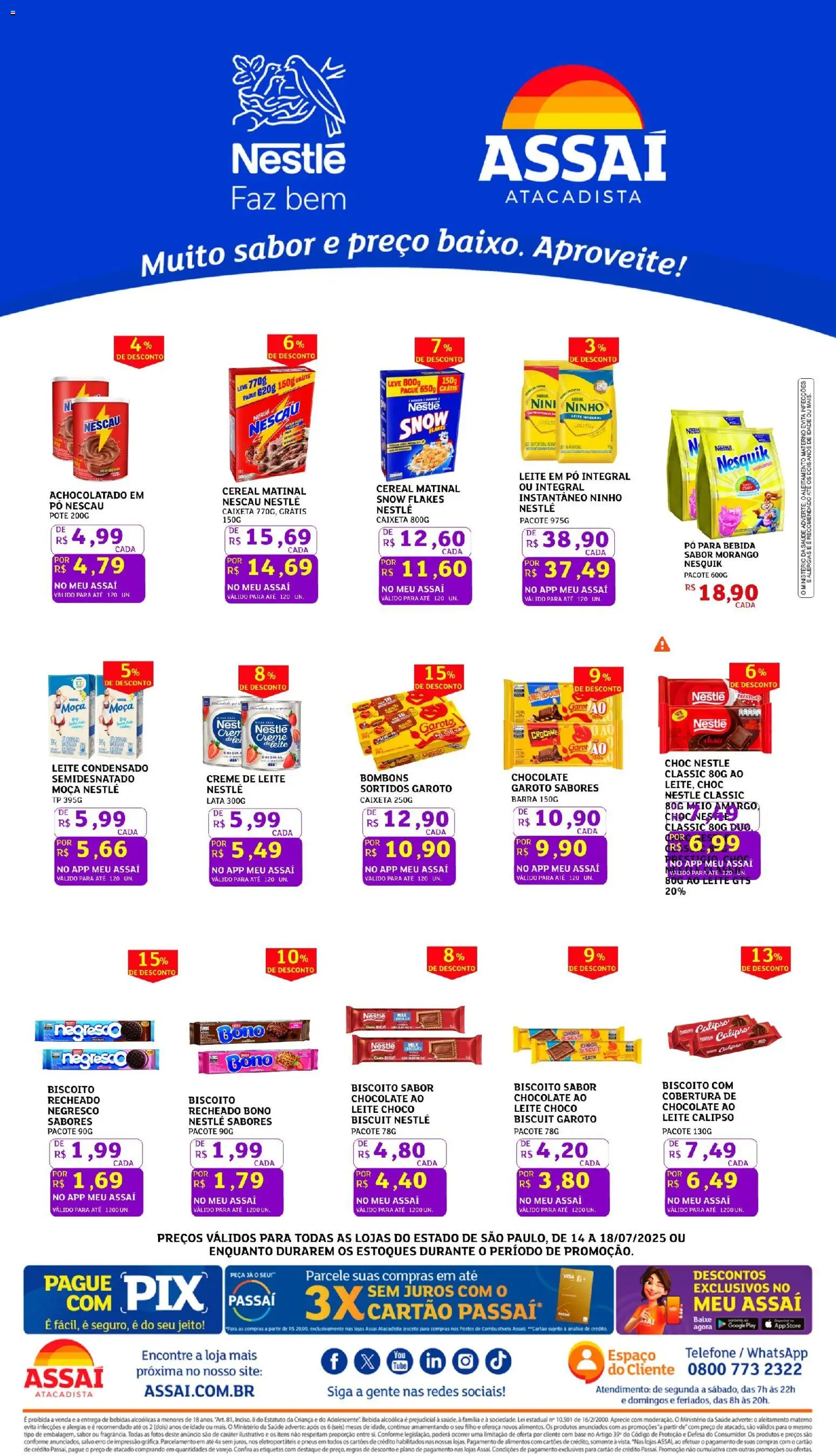 Pré-Visualização do folheto "Encarte - SP" da loja Assaí Atacadista válido a partir de 15/12/2025