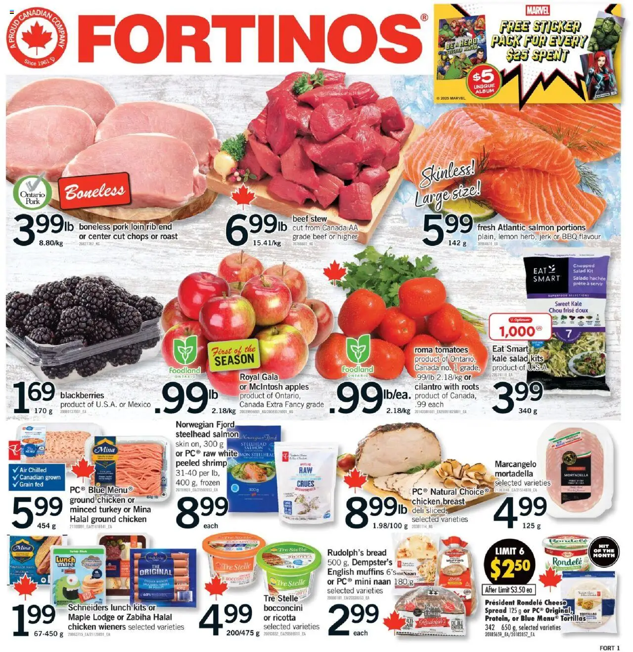Fortinos flyer valid from Sep 11, 2025 - page number 1