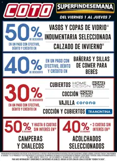 Vista previa del folleto de la tienda Coto válido desde el 01/08/2025 