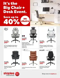 Preview of leaflet Business Flyer from shop Staples is valid from Oct 24, 2025