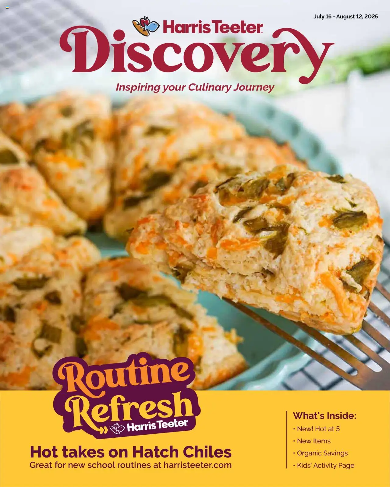 Harris Teeter Monthly Ad from 07/16/2025 - Flyer - Page number 1