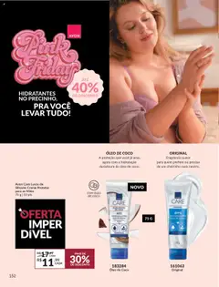 Pré-Visualização do folheto "Black Friday" da loja Avon válido a partir de 07/10/2025 | Página: 152