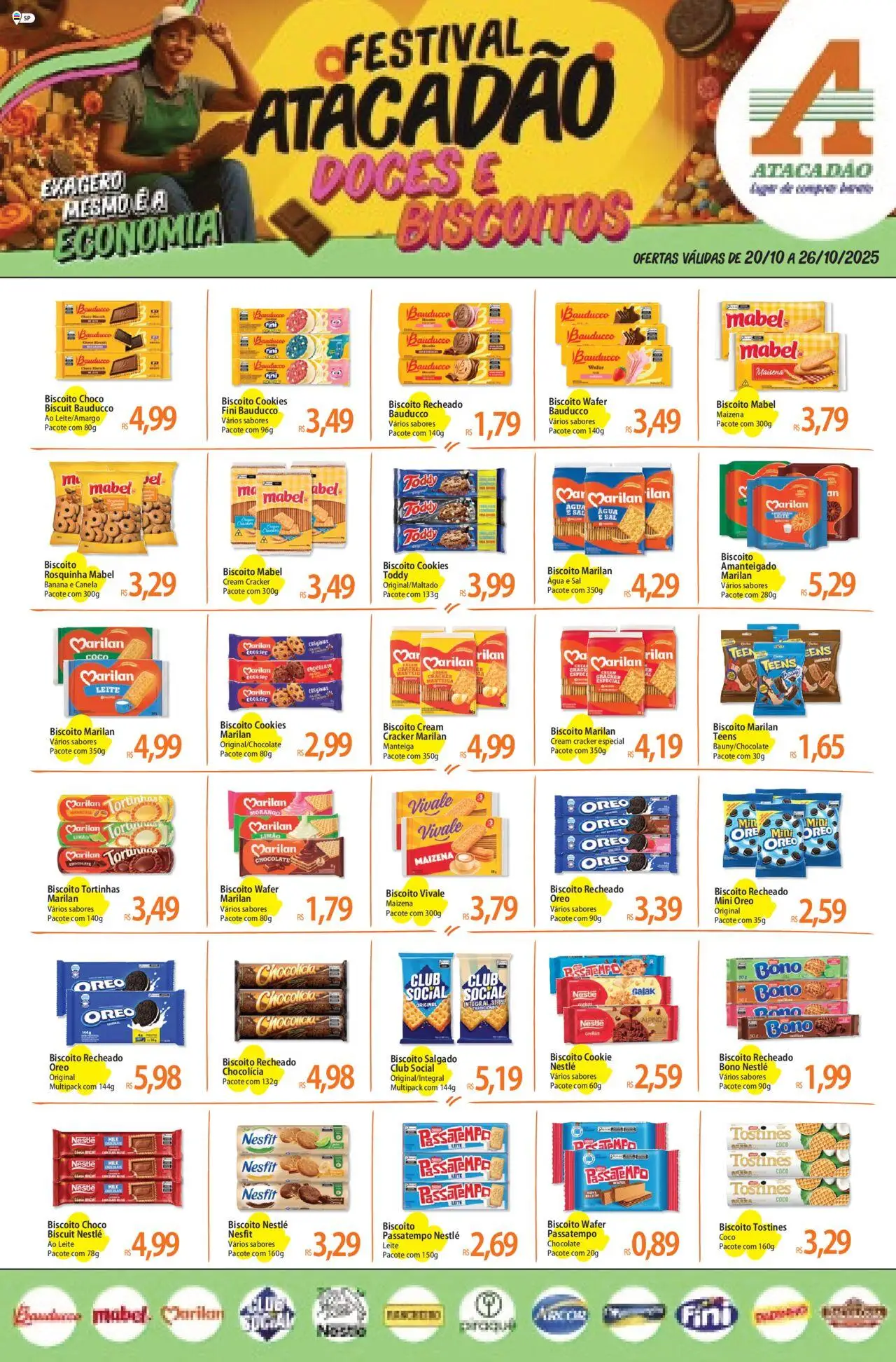 Atacadão folheto "Ofertas - SP" válido a partir de 20/10/2025 - número de página 1