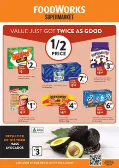 Preview of catalogue Catalogue NSW from shop Foodworks valid 30/07/2025