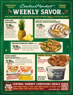 Ad Preview of Central Market Weekly Ad from 12/10/2025 | Page: 1