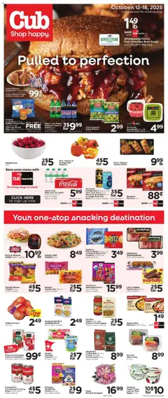 Ad Preview of Cub Foods Weekly Ad from 10/12/2025