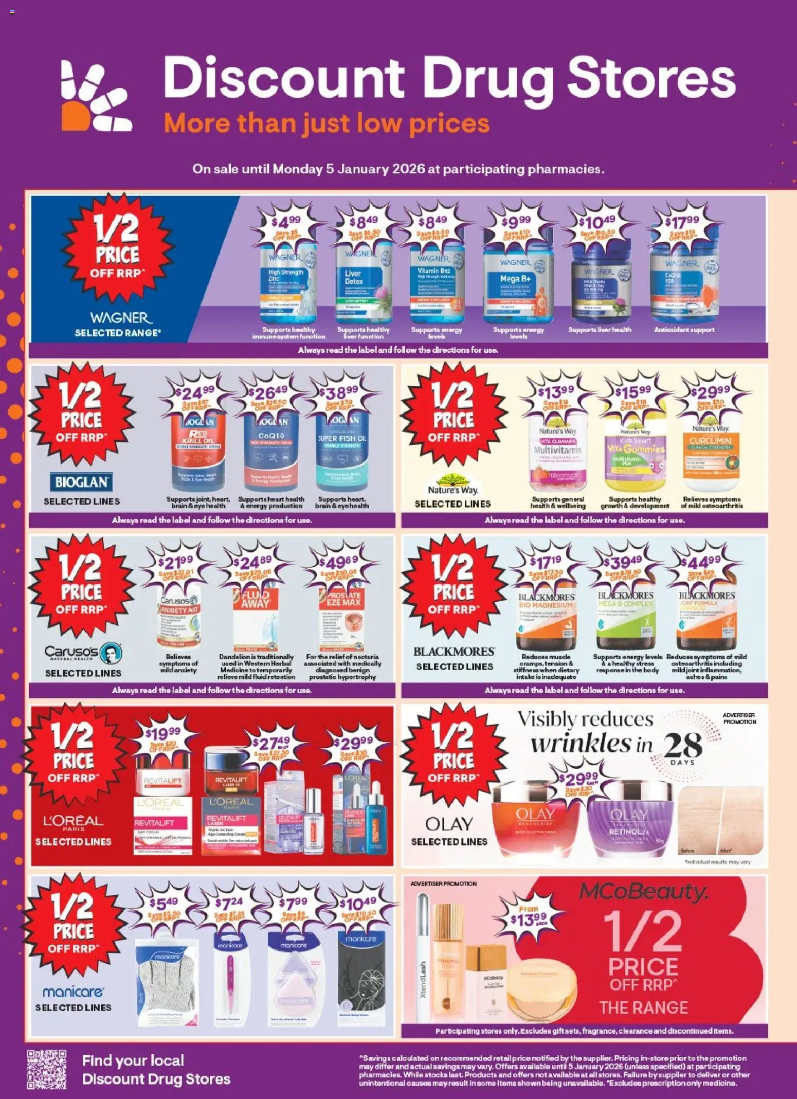 Preview of catalogue Catalogue from shop Discount Drug Stores valid 25/12/2025