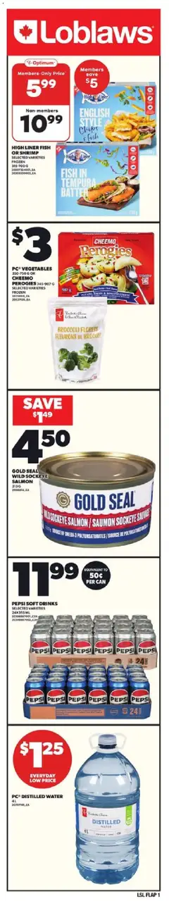 Un aperçu du dépliant Weekly Flyer - ON du magasin Loblaws est valide à partir 24 juill. 2025