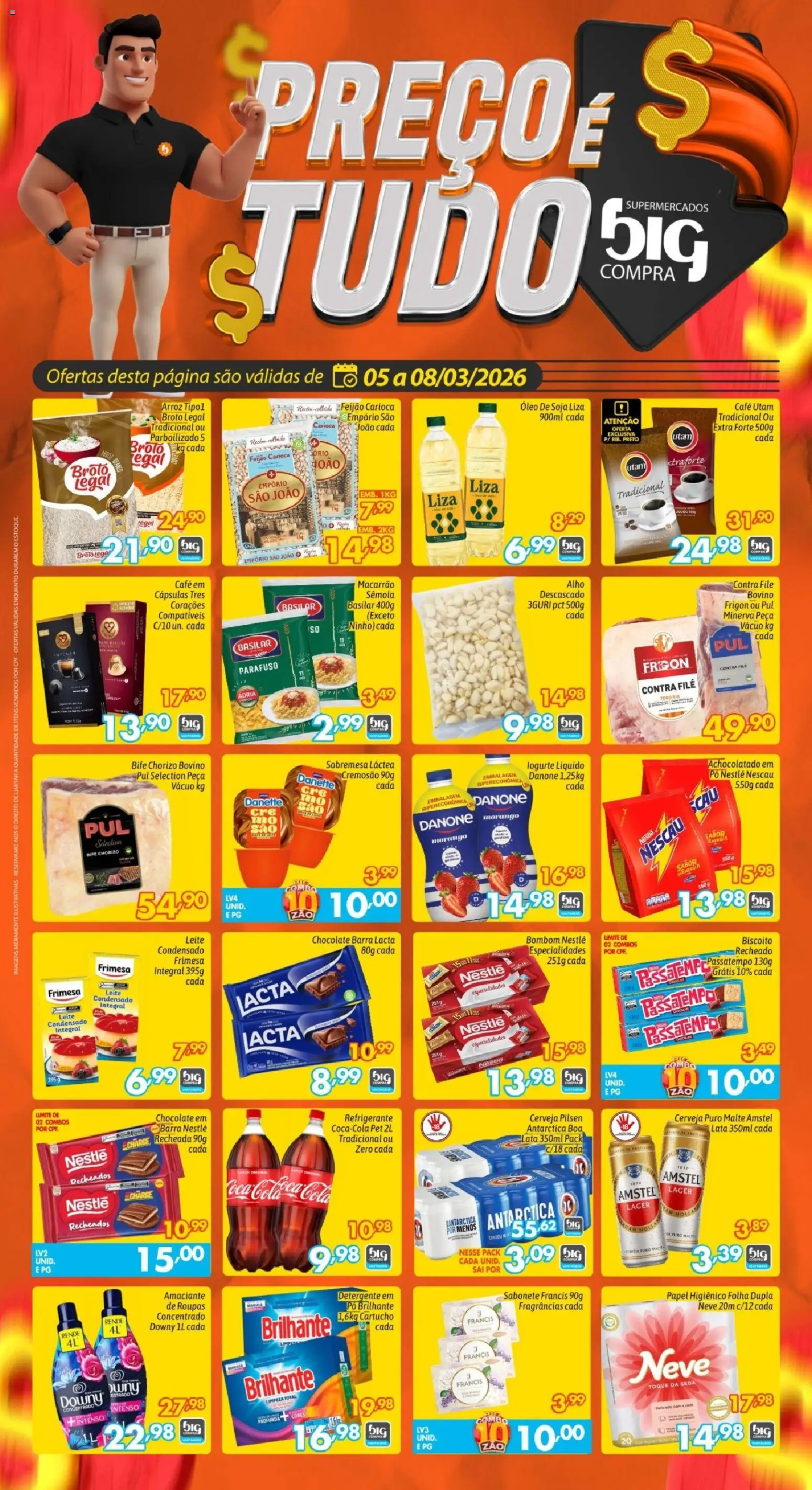 Pré-Visualização do folheto "Big Compra - Ofertas da semana" da loja Big Compra válido a partir de 05/03/2026