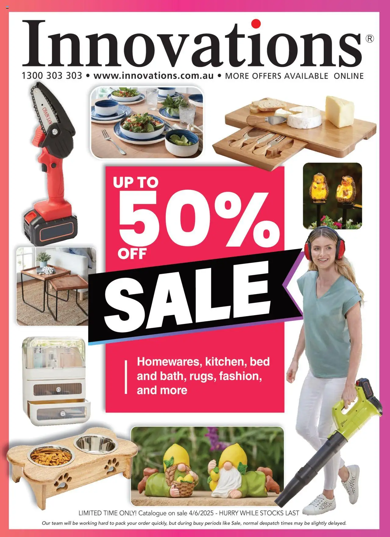 Innovations catalogue valid from 04/06/2025 - page 1 - Chain, Saw, Bed