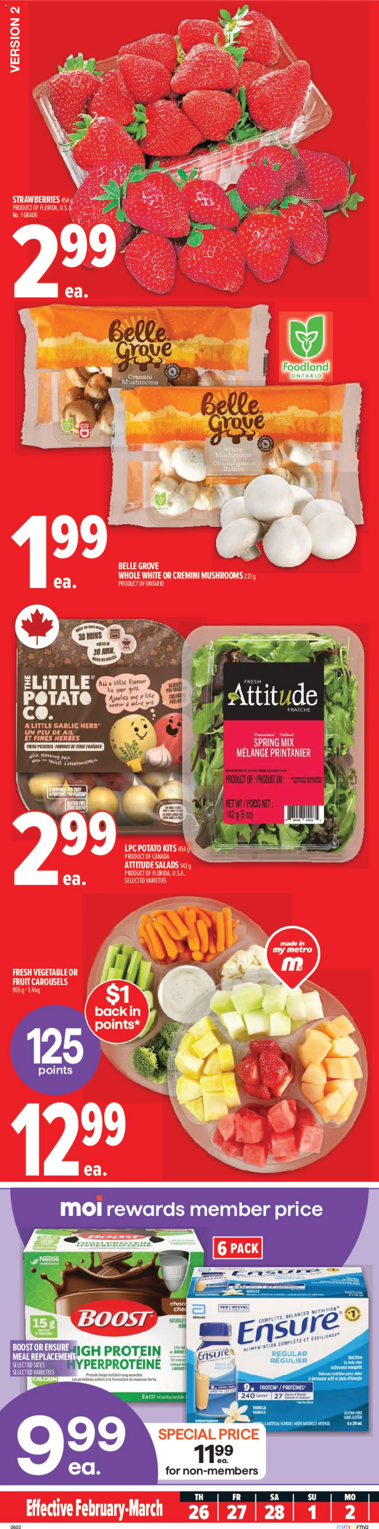 Preview of leaflet London from shop Metro is valid from Feb 26, 2026